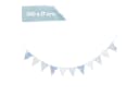 roba® Wimpelkette 12 Wimpel 2m blau Kinderzimmer Deko Bild 1