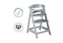 ROBA Treppenhochstuhl Sit Up Click & Fun Taupe Holz Hochstuhl Bild 5