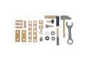 roba® Spielwerkzeug Werkzeugkiste 22-tlg. Beige/Grau Bild 4