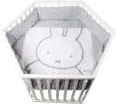 roba Laufgitter 6-eckig weiß Miffy mit Stoffeinlage und Nestchen Bild 2