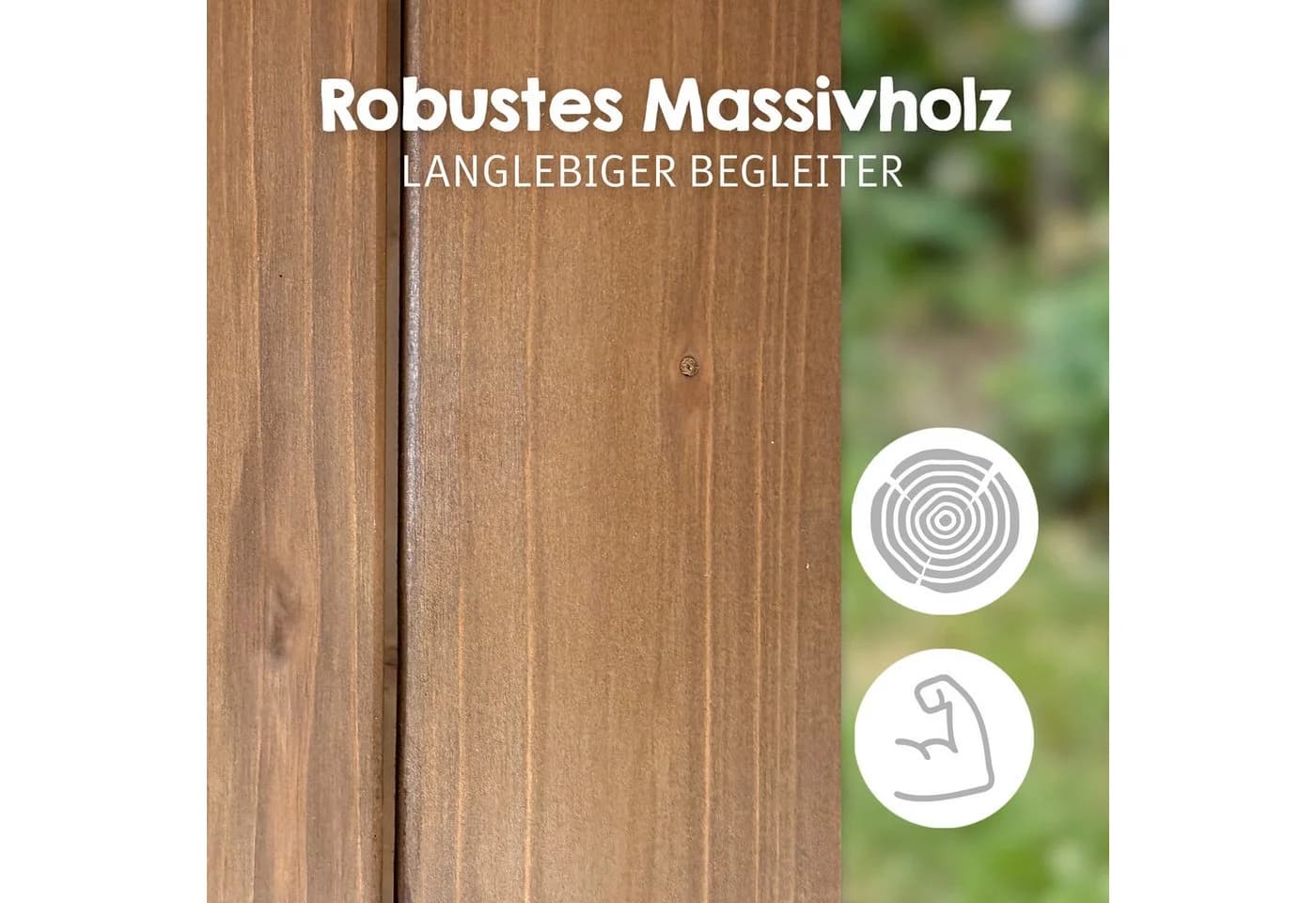 roba Kindersitzgruppe Outdoor Deluxe Teakholz mit Lehne - Bild 5
