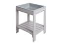 roba® Spieltisch Tiny - Wetterfester Massivholz Sand- & Matschtisch, grau lasiert Bild 2
