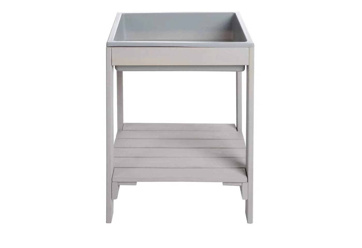 roba® Spieltisch Tiny - Wetterfester Massivholz Sand- & Matschtisch, grau lasiert - Bild 3