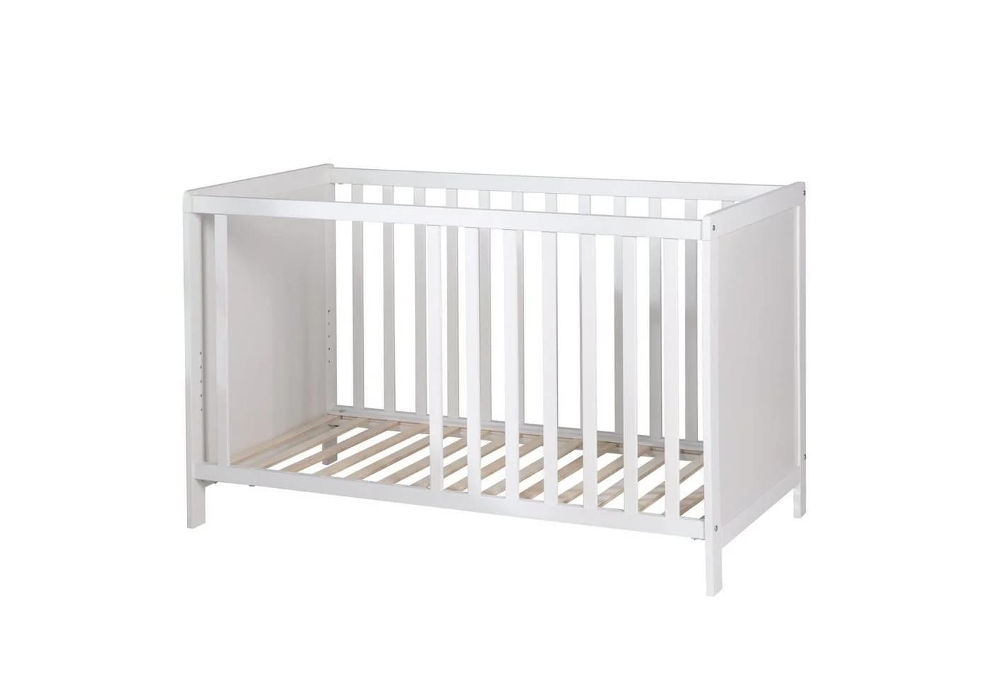 roba Beistellbett Weiß höhenverstellbar 2in1 Gitterbett - Bild 5