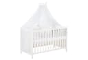 roba Multifunktionsbett Sterne Grau Beistellbett mit Matratze Bild 3