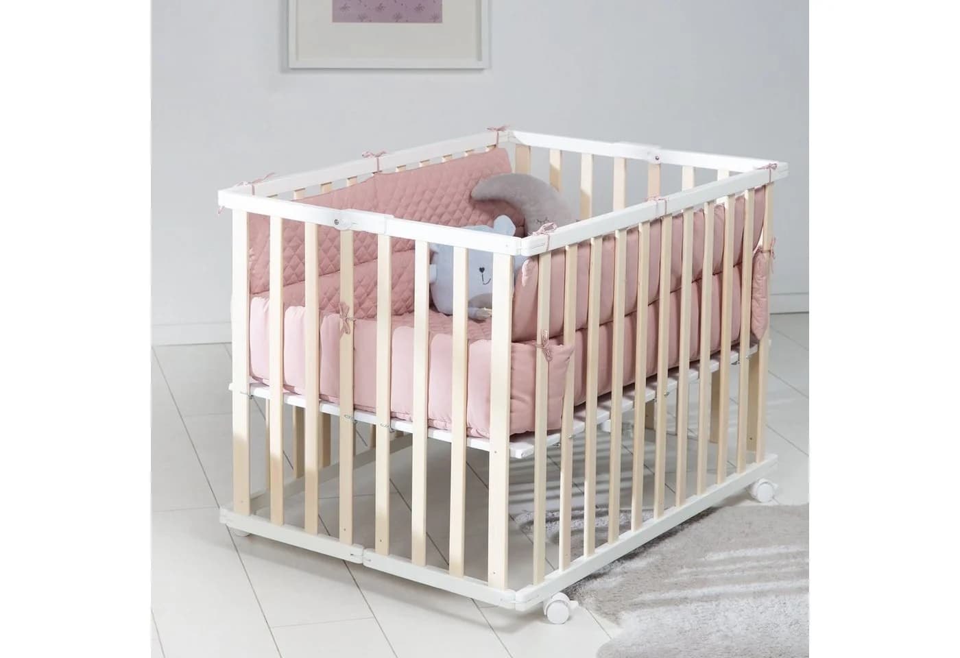 roba Laufgittereinlage Style 4-eckig Mauve Rosa Universal - Bild 3