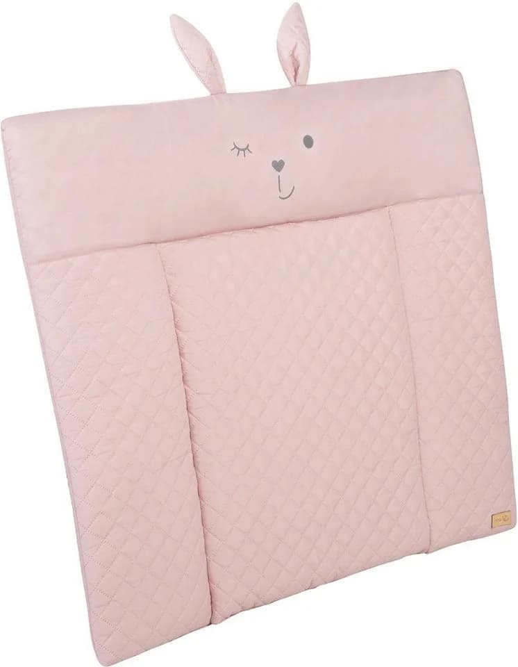 roba® Wickelauflage Style Soft Mauve mit Tiergesicht