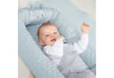 roba® Kuschelnest roba Style Babylounge mit Gesicht hellblau Bild 1