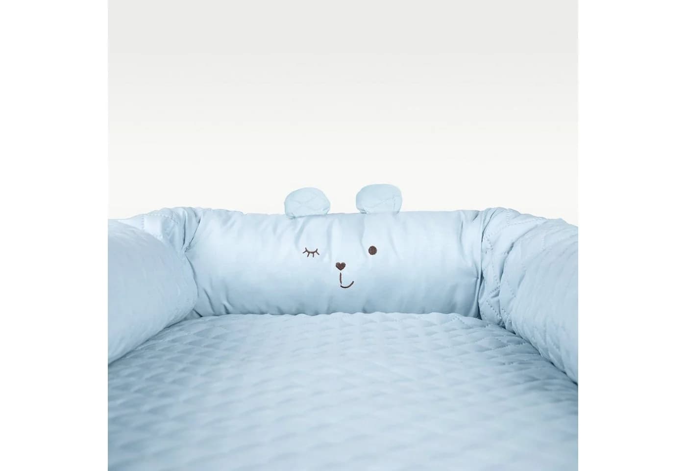 roba® Kuschelnest roba Style Babylounge mit Gesicht hellblau - Bild 5