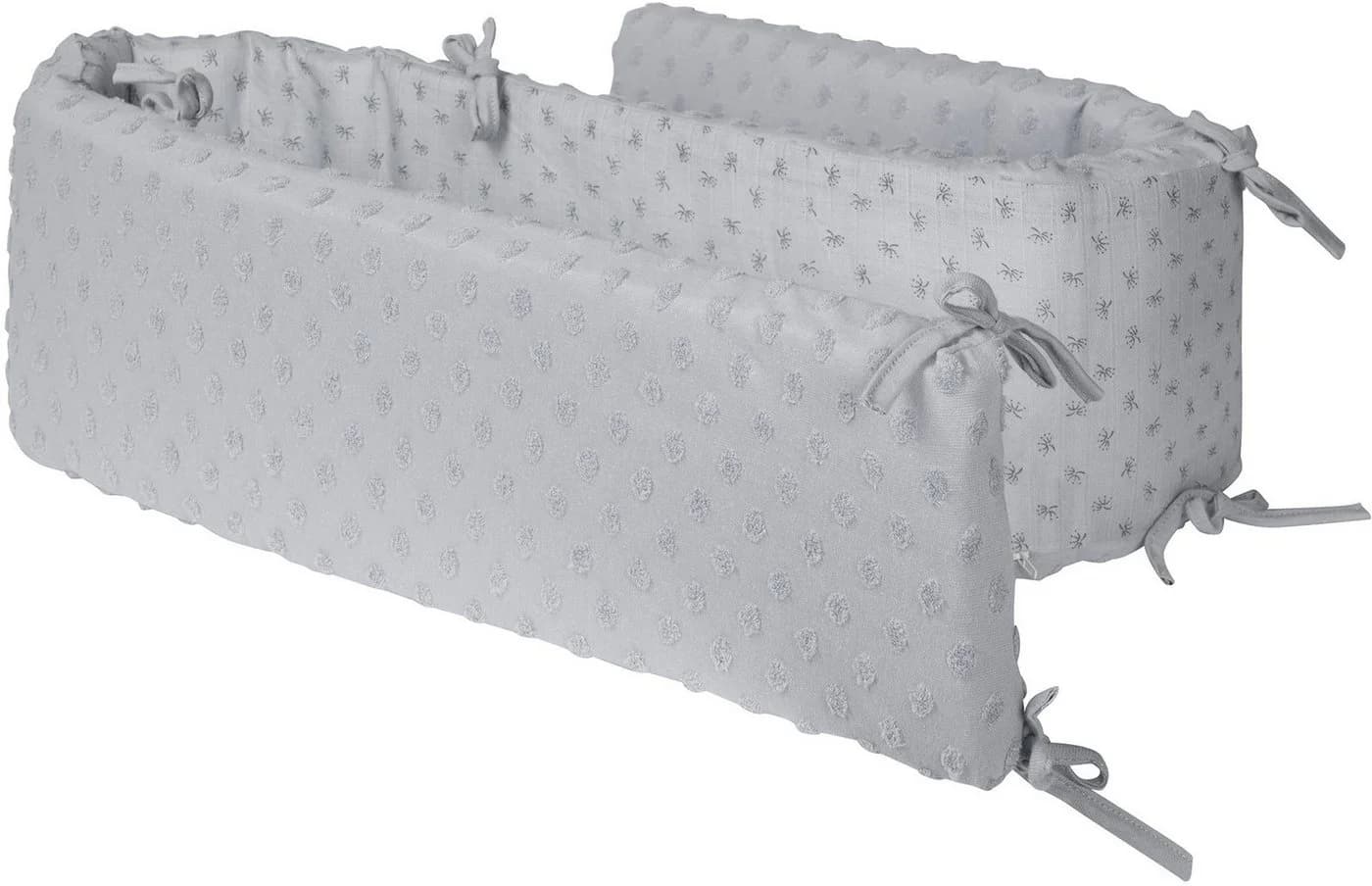 roba® Bettnestchen Lil Planet Silbergrau GOTS Zertifiziert - Bild 2