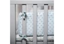 roba Bettnestchen Lil Planet hellblau/sky - GOTS Bio-Babybett Bild 3