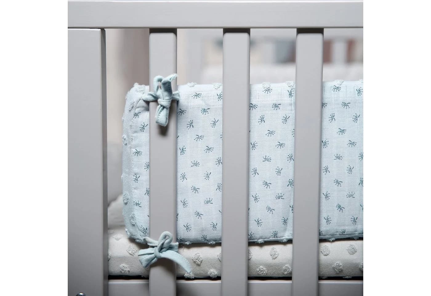 roba Bettnestchen Lil Planet hellblau/sky - GOTS Bio-Babybett - Bild 3