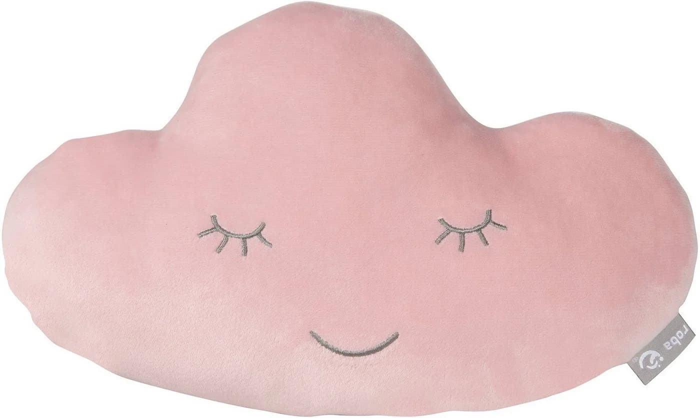 roba® Babykissen Lil Cuties Wolke Rosa Polyester Kuschelkissen - Bild 2