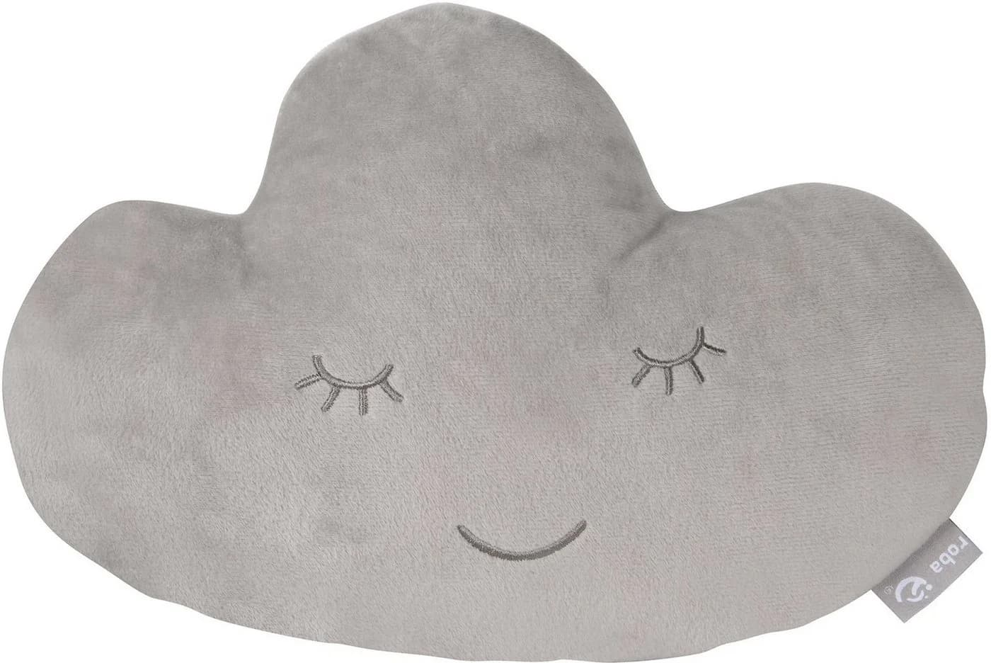 roba® Babykissen Lil Cuties Wolke Silbergrau Kuschelkissen - Bild 2