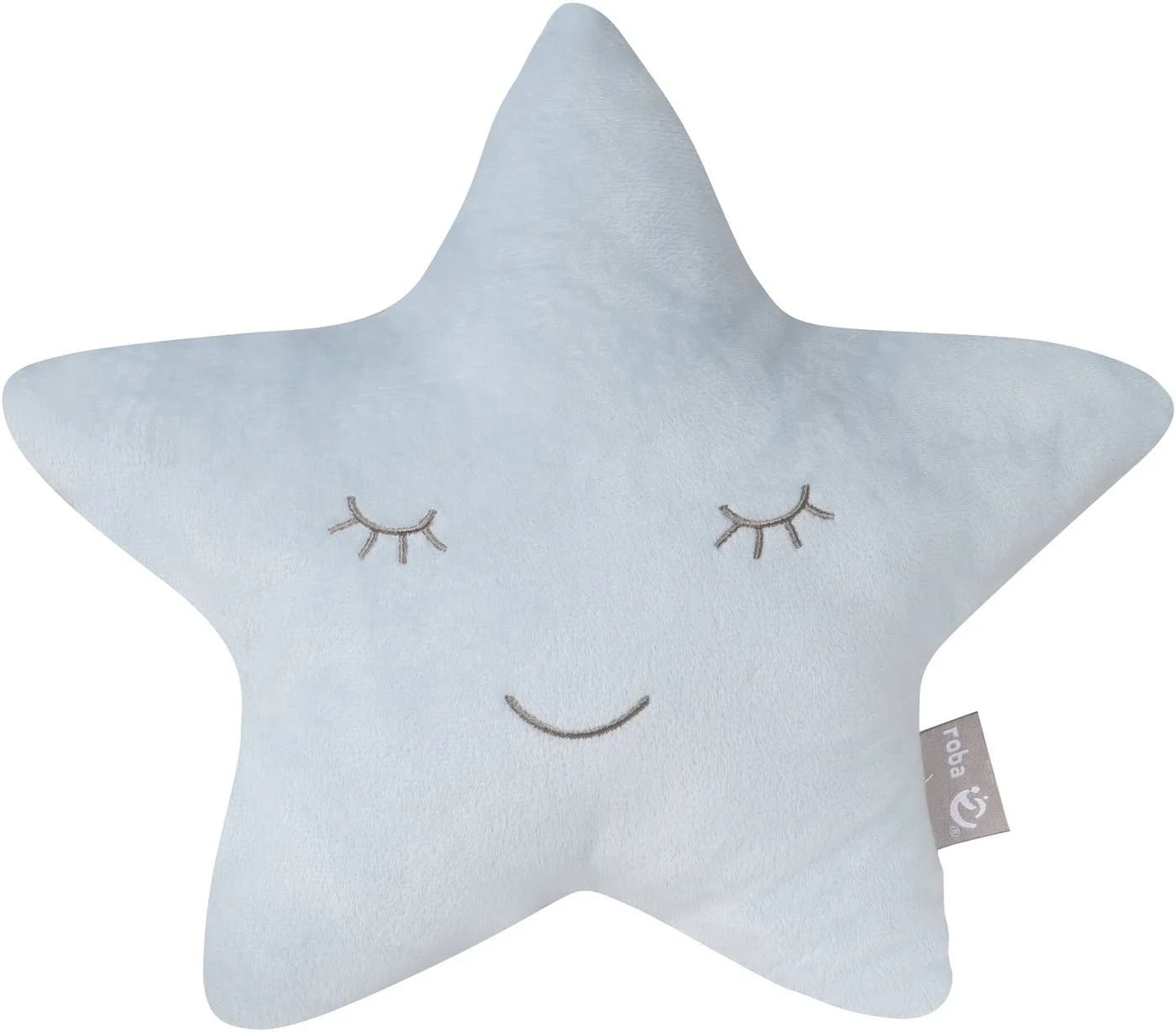 ROBA Babykissen Lil Cuties Stern Hellblau Bestickt - Bild 2