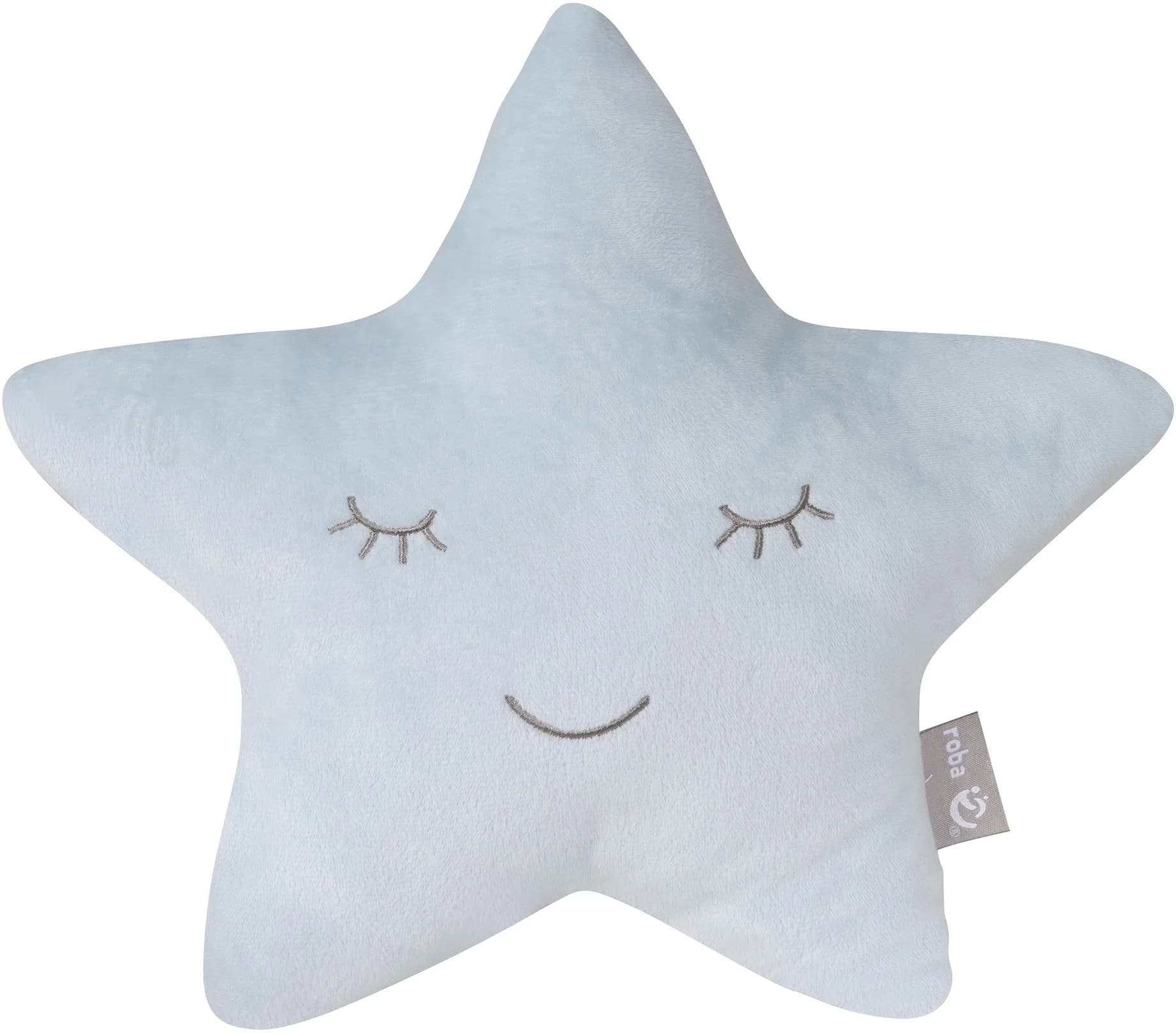 ROBA Babykissen Lil Cuties Stern Hellblau Bestickt - Bild 5