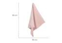 roba® Babydecke Lil Planet GOTS Rosa 80x80 cm Bild 5