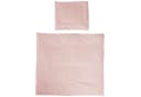 roba® Babybettwäsche Lil Planet Jersey 2-teilig Bio Baumwolle Rosa Bild 2