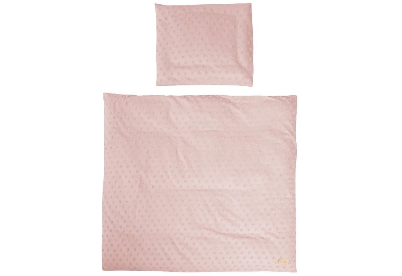 roba® Babybettwäsche Lil Planet Jersey 2-teilig Bio Baumwolle Rosa - Bild 2