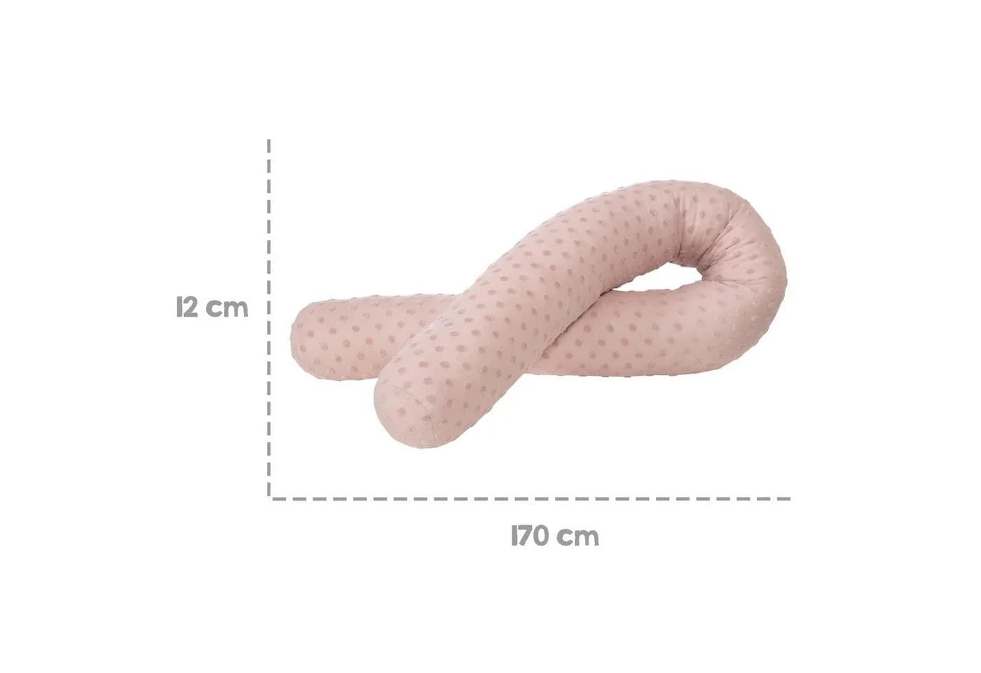 roba® Nestchenschlange Lil Planet - Bio-Baumwolle Rosa/Mauve - Bild 4