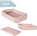 roba® Kuschelnest Babylounge 3 in 1 rosa/mauve Style Bild 1