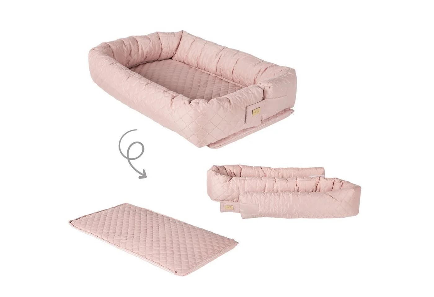roba® Kuschelnest Babylounge 3 in 1 rosa/mauve Style - Bild 5