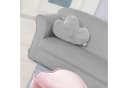 roba Kindersofa Lil Sofa Samt Silbergrau mit Armlehnen Bild 4