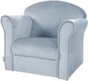 roba Kindersessel Lil Sofa Samt Hellblau mit Armlehnen Bild 2