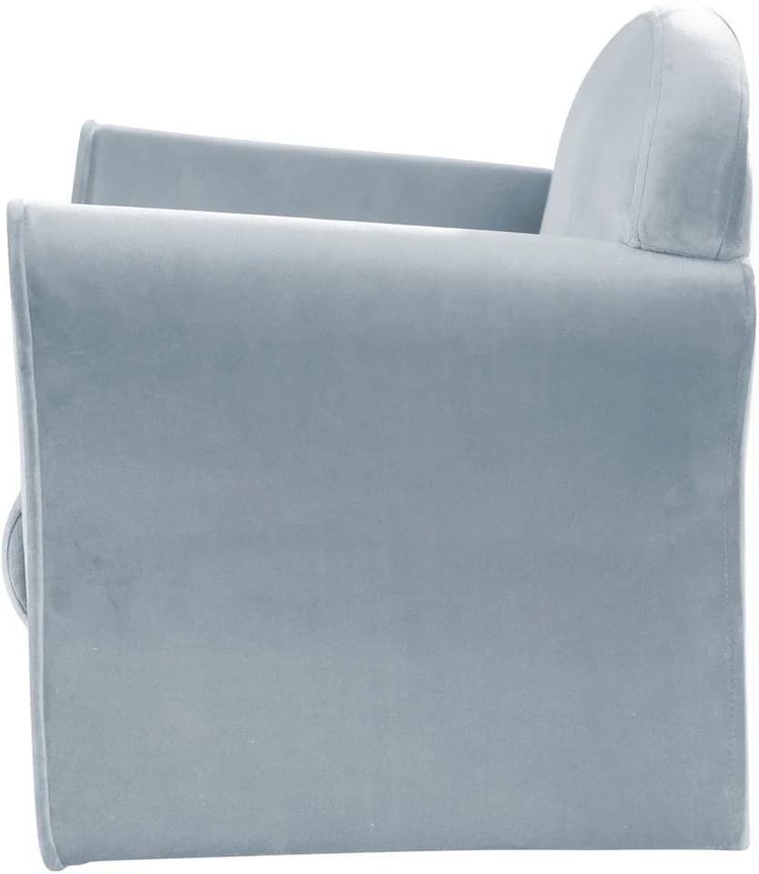 roba Kindersessel Lil Sofa Samt Hellblau mit Armlehnen - Bild 3