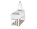 roba® Beistellbett Babysitter 4 in 1 Buche Massivholz Bild 4