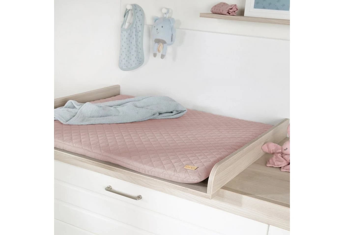 roba® Wickelauflage Soft Style Mauve - Weich Gepolstert - Bild 2