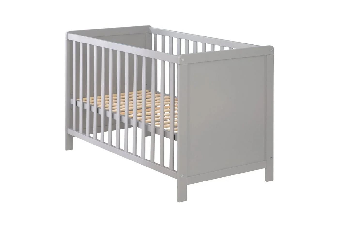 Babybett, Beistellbett in taupe, modern und flexibel - Bild 2