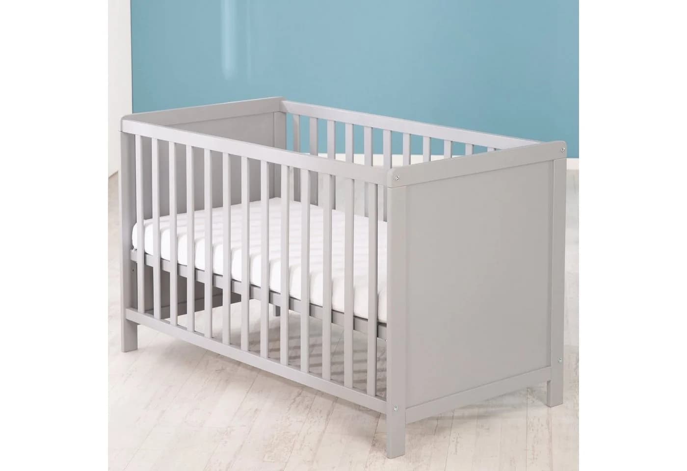 Babybett, Beistellbett in taupe, modern und flexibel - Bild 4