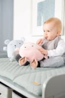 roba® Wickelauflage Style Soft frosty green mit Tiergesicht Bild 4