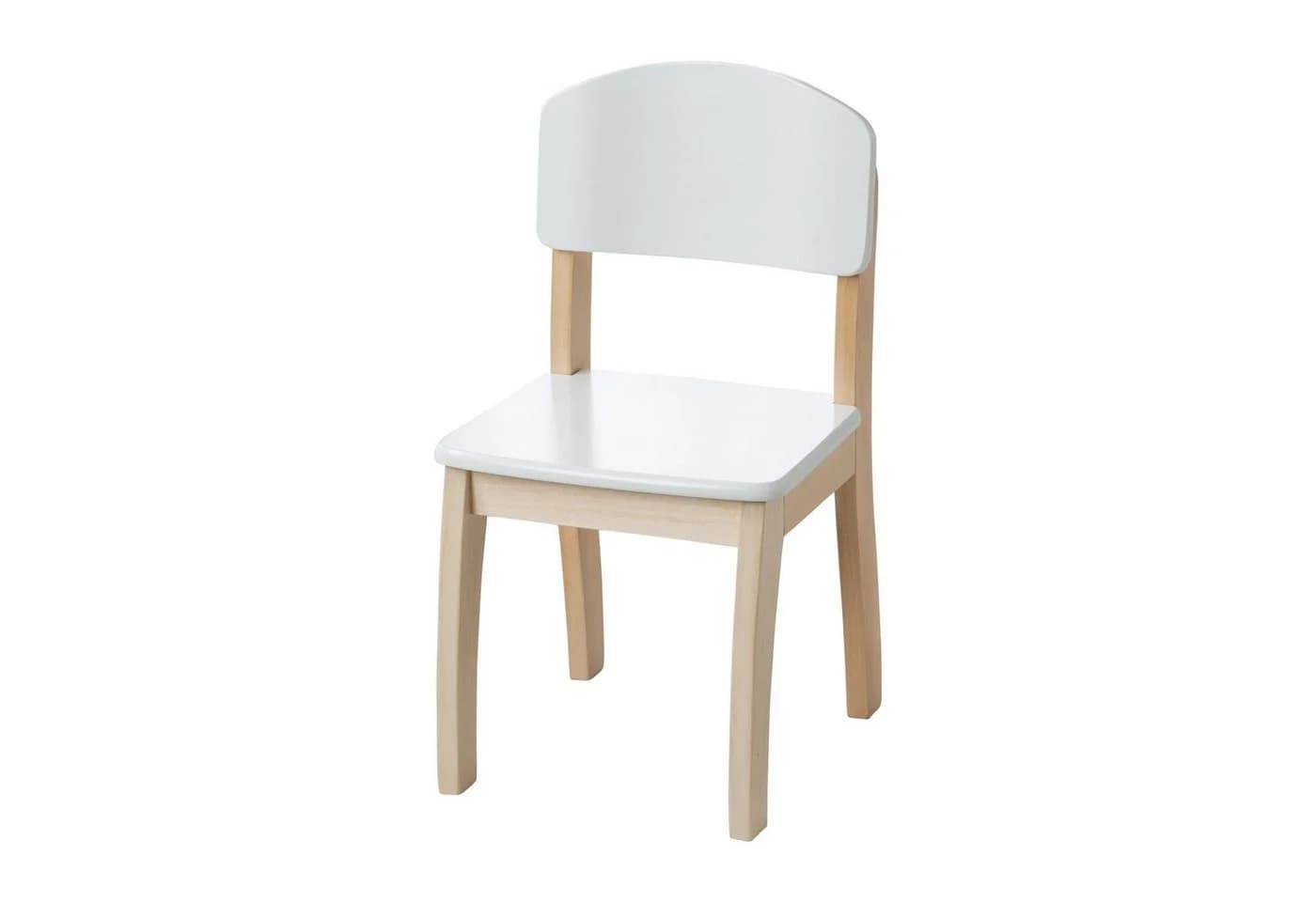 Roba Kinderstuhl Weiß Modern Massivholz - Bild 4