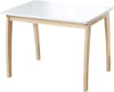roba® Kindertisch Weiß Massivholz MDF 76x52 cm Bild 4