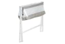 roba® Stubenbett klappbar, Canvas- & Mesh-Material, inkl. Rollen & Matratze Bild 1