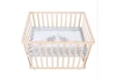 roba® Laufgitter Jumbo twins grau, 4-eckig, Laufstall, höhenverstellbar Bild 3