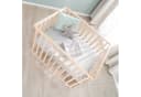 Roba Laufgitter Style Bio-Buche mit Einlage und Rollen Bild 1