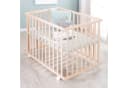 Roba Laufgitter Style Bio-Buche mit Einlage und Rollen Bild 4