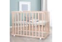 Roba Laufgitter Style Bio-Buche mit Einlage und Rollen Bild 5