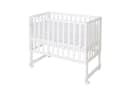 roba® Stubenbett Beistellbett höhenverstellbar inkl. Matratze Weiss Bild 2