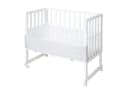 roba® Stubenbett Beistellbett höhenverstellbar inkl. Matratze Weiss Bild 4