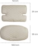 roba® Sitzverkleinerer Sit Up Luxe, grau gesteppt, 2-tlg. Bild 5