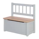 ROBA Truhenbank Woody Beige/Natur Aufklappbar Bild 1