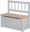ROBA Truhenbank Woody Beige/Natur Aufklappbar Bild 2