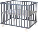 Laufgitter ROBA Luxe grau 75x100 cm mit Einlage Bild 2