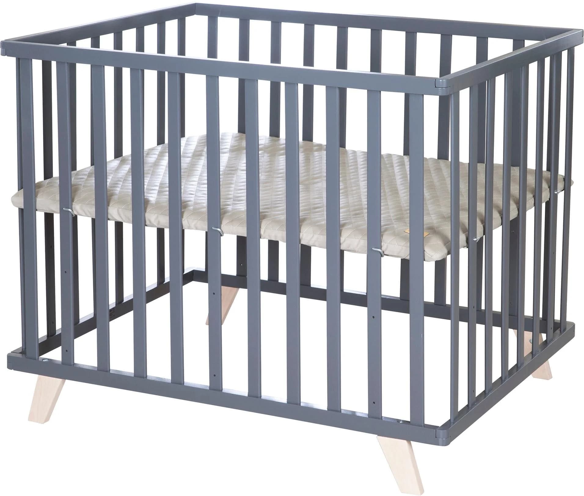 Laufgitter ROBA Luxe grau 75x100 cm mit Einlage - Bild 2