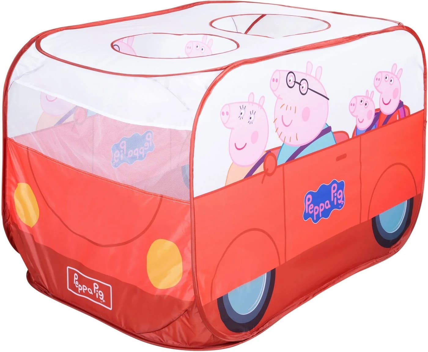 ROBA Peppa Pig Pop Up Spielzelt Autoform Rot - Bild 2