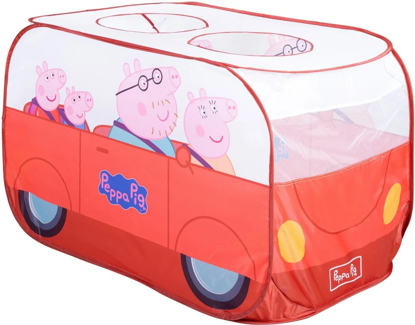 ROBA Peppa Pig Pop Up Spielzelt Autoform Rot - Bild 3